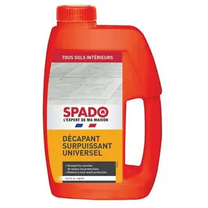 Comparateur de prix : SPADO Décapant sol universel suractif - 1 L