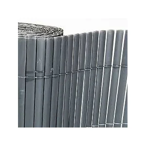 SICATEC Canisse PVC gris anthracite 1mX3m pas cher