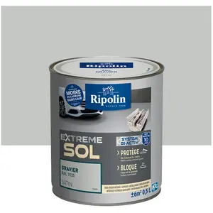 Peinture pour Sol Intérieur et Extérieur - Satin - 0,5L - Gravier Ral ...