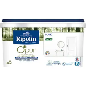 Comparateur de prix : RIPOLIN O'PUR MURS BOISERIES RADIATEURS 2L