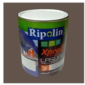 RIPOLIN Lasure XPro3 12ans Brun noir 2,5 L pas cher