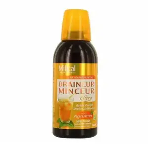 Milical draineur minceur ultra agrumes 500ml pas cher