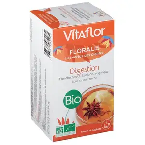 Vitaflor Tisane Biologique Digestion 18 sachetsVendu pardocmorris