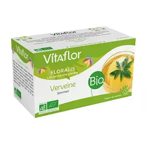 Comparateur de prix : Vitaflor Bio Tisane Verveine Digestion et Sommeil 18 sachets
