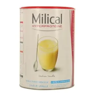 Milical Hyperprotéiné Milk-Shakes Emotion Vanille 18 repas pas cher