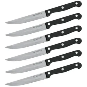 Comparateur de prix : Lot de 6 couteaux à steak Mega 21 cm Nirosta