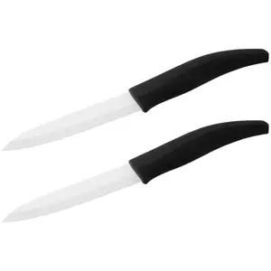 Comparateur de prix : Nirosta - Lot de 2 couteaux d'office avec lame en céramique de 12,5 cm...