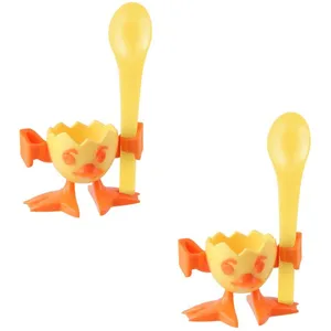 Comparateur de prix : Lot de 2 coquetiers avec cuillère Fackelmann Colors Edition Fackelmann