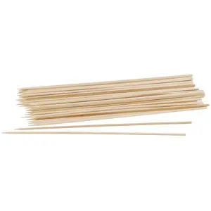 Lot de 140 pics à brochettes en bois de 30 cm Fackelmann Barbecue 99001 pas cher