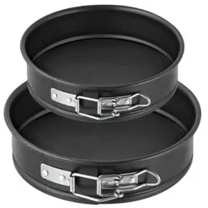 Comparateur de prix : Lot de 2 mini moules à manqué à charnière de 16 cm et 18 cm Zenker Spe...