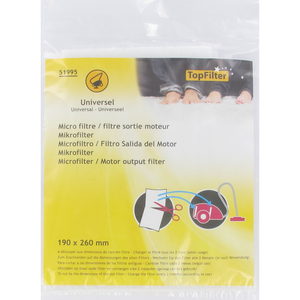 Comparateur de prix : Filtre aspirateur universel sortie moteur TopFilter ref. 51995
