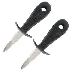 Ensemble de 2 Couteaux à huîtres 15,5 cm Fackelmann pas cher