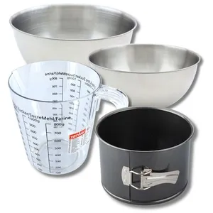 ZENKER Set pâtisserie avec moule à panettone 18 cm à charnière, 2 bols à mixe... pas cher
