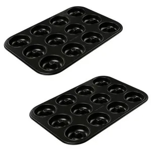 Comparateur de prix : Dr. Oetker - Set de 2 Moules donut et bagel 12 empreintes Dr. Oetker