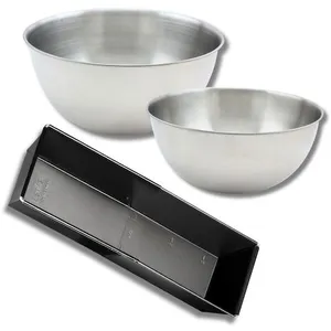 Lot comprenant 1 moule à cake extensible Zenker & 2 Bols à Mixer Facke... pas cher