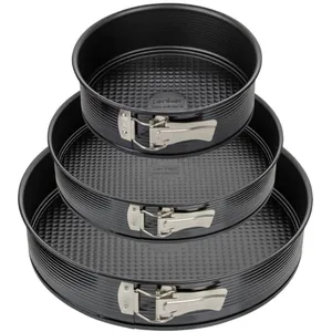 Comparateur de prix : Moules à charnière ronds Zenker Black Metallic - Lot de 3 - 20 cm, 24 ...