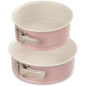 Comparateur de prix : Ensemble de 2 moules à manqué à charnière 18 et 20 cm Dr. Oetker Rétro