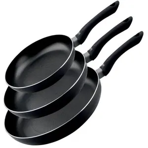 Set de 3 poêles à frire - ELO - Smart Life - Fond en nid d'abeille - D... pas cher