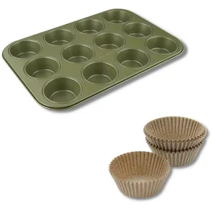 Comparateur de prix : Fackelmann Ensemble 2 pièces spécial muffins éco friendly Zenker ref. 9983950