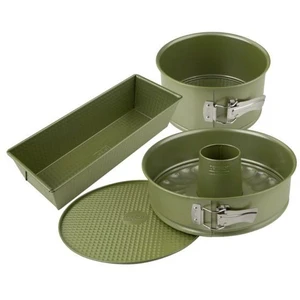 Comparateur de prix : Ensemble de 3 moules à gâteaux de 18 à 30 cm Zenker Green Vision Zenker