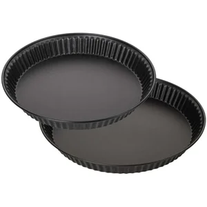 Comparateur de prix : Moules à tartes ou quiches Zenker - Set de 2 - Diamètres 28 cm et 30 c...