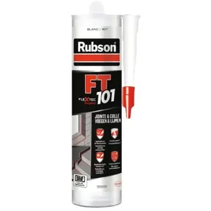 Mastic FT 101 joint fissure multi usage gris 280ml - RUBSON - 1104547 TU