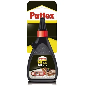 Comparateur de prix : Colle Ni clou ni vis Pattex - Bouteille 100 g