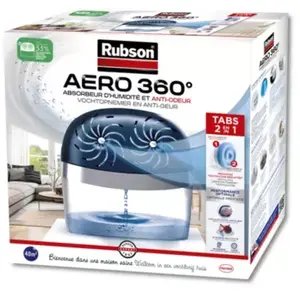 Absorbeur d'humidité AERO 360° 40m² - RUBSON pas cher