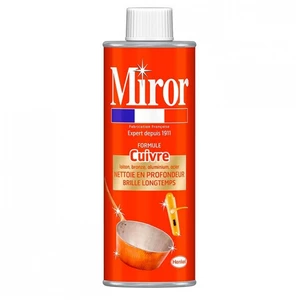 Henkel Miror Nettoyant Métaux Cuivre, Laiton, Bronze, Aluminium & Acier Bidon 250 ml pas cher