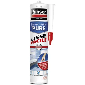 Rubson sanitaires lisse facile cart 280ml blanc 1606704Vendu paramazon