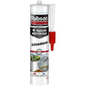 Rubson Mastic Spécial Materials RUBSON Aquarium Transparent 280ml pas cher