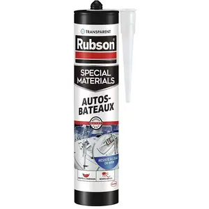 Rubson Mastic Spécial Materials RUBSON Auto-Bateaux Transparent 280ml