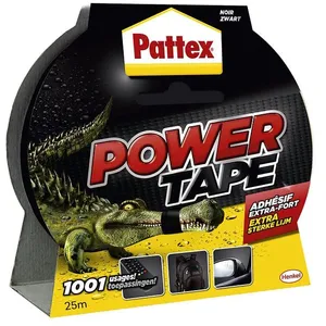 PATTEX Adhésif Power tape - Etui 25m - Noir pas cher