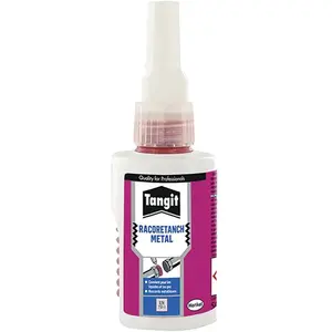 Comparateur de prix : Résine pour raccords filetés métalliques - 50 ml - Tangit