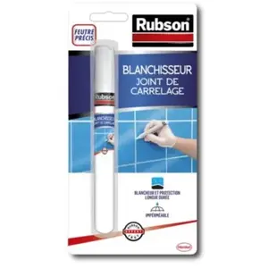 Comparateur de prix : RUBSON Renov'Joints de carrelage Blanc 7ml