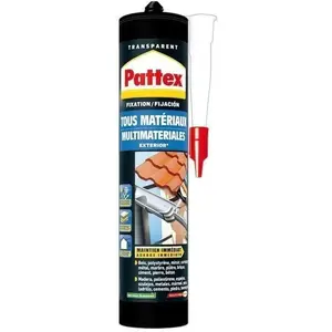 Pattex Mastic de fixation tous matériaux 290 g