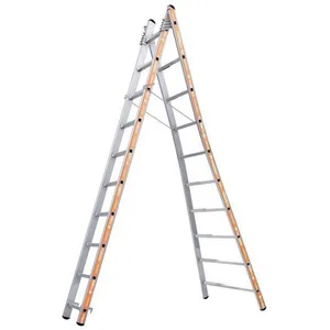 Comparateur de prix : TUBESCA Echelle Pronor Transformable 2 Plans 2x10 Ãchelons_01252010