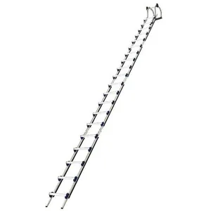 Comparateur de prix : Pack échelle de toit evoklip 330mm + crochet - tubesca-comabi - 02453733