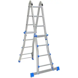 Comparateur de prix : Echelle articulée MULTISCOPIC 4x4 échelons - TUBESCA-COMABI - 00094319