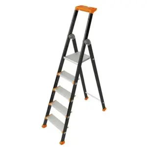 Comparateur de prix : TUBESCA COMABI Marchepied KOLOS - 8 marches - hauteur d'accès maximum : 3.82m - aluminium