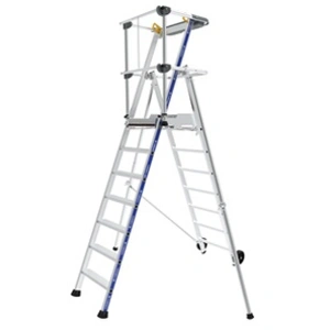 Comparateur de prix : TUBESCA-COMABI Plateforme Sherpamatic 3 marches - garde-corps lisses - COMABI - 02272903