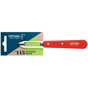 Opinel Eplucheur N°115 Rouge Paysage - - Rouge - Bois pas cher