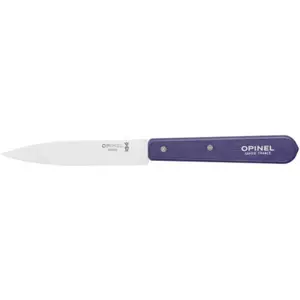 Opinel - Couteau d'office 10 cm Manche bois Violet N°112 - OPINEL pas cher