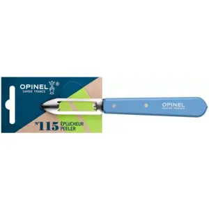 Couteau éplucheur OPINEL No115 azur pas cher