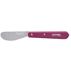 Couteau A Beurre Tartineur Opinel N 117 Violet Aubergine 7 Cm Inox France pas cher