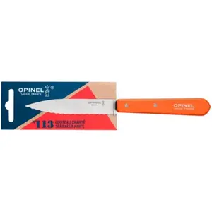 Couteau d'office OPINEL Crante No113 mandarine pas cher