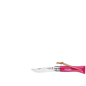 Comparateur de prix : Couteaux pliants - - 92201 - opinel 6 vri framboise + lien baroudeur