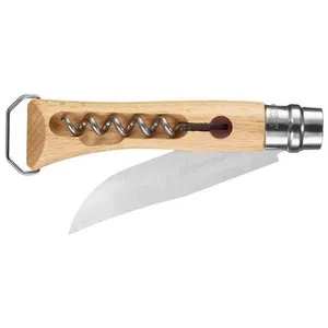 Comparateur de prix : OPINEL Couteau de poche N°10 en hêtre avec tire-bouchon et décapsuleur beige