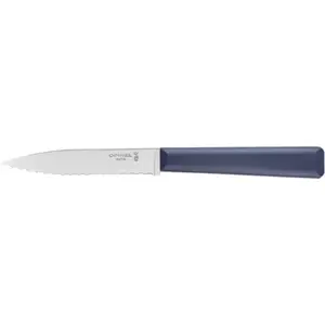 Comparateur de prix : Couteau Cranté N°313 Essentiels+ Bleu 10 cm inox Opinel