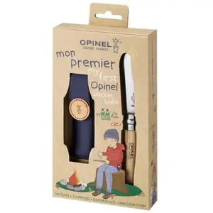 Comparateur de prix : Couteau Pliant pour Enfants Opinel 'Mon Premier' Nr.07 avec Étui Sécure